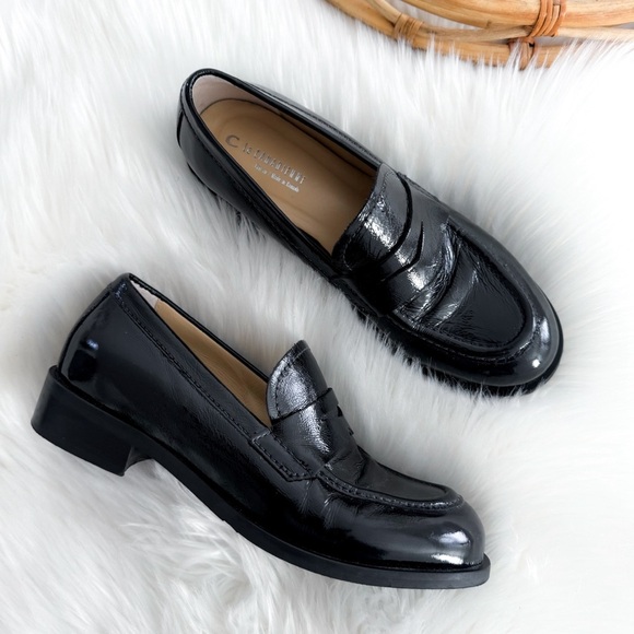 La Canadienne Women's Dominic Slip On Loafer Flats Black Slip On Platform - Picture 4 of 13